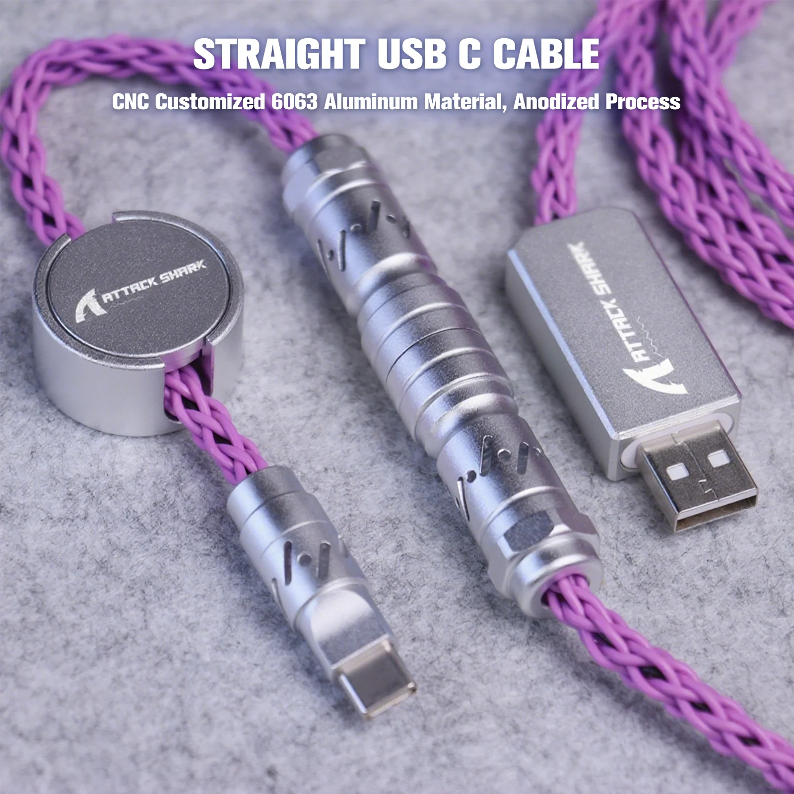 ATTACK SHARK C07 Custom Aviator Cable for 8KHz Magnetic Keyboard - Image 15