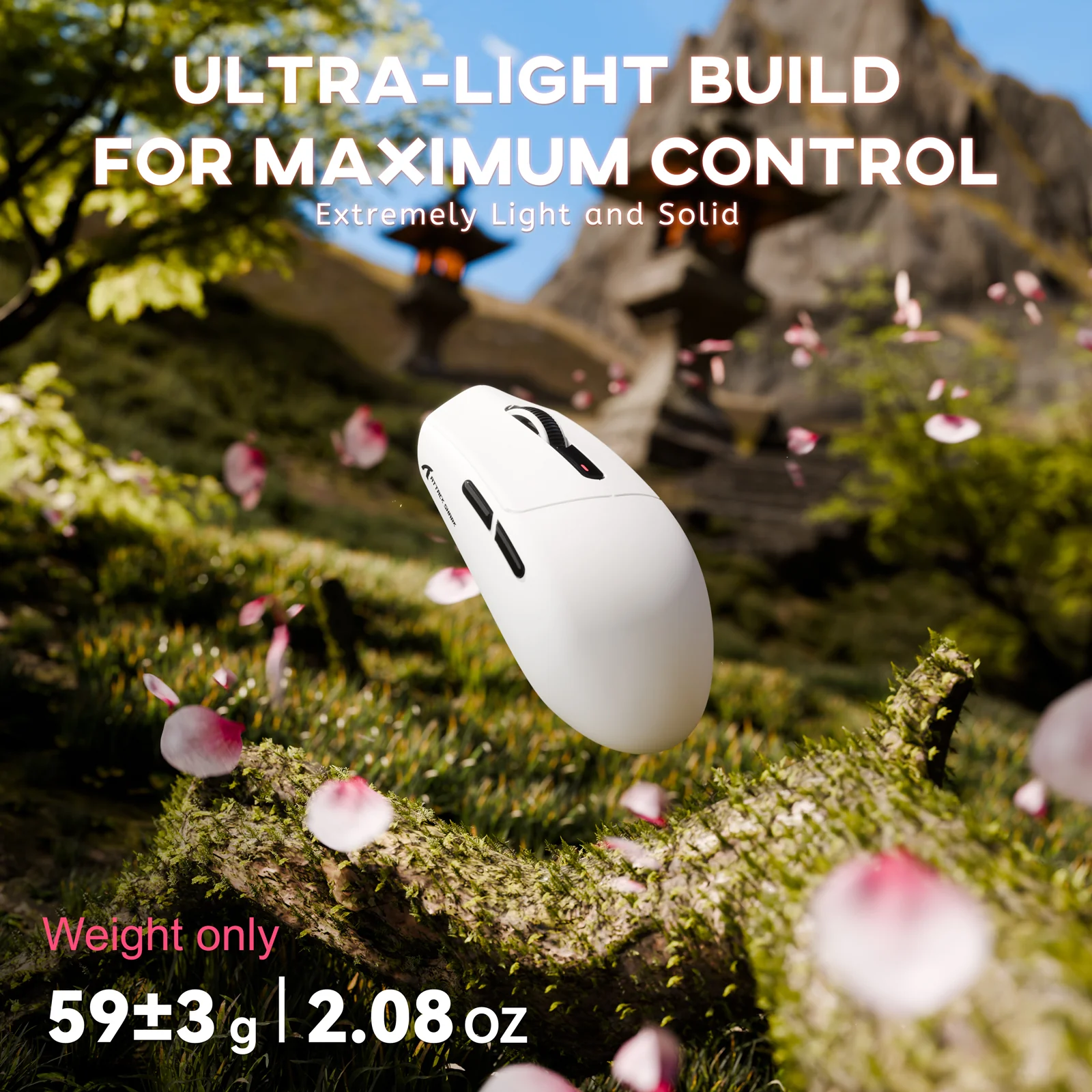 ATTACK SHARK G3 Tri-mode Wireless Gaming Mouse 25000 DPI Ultra Lightweight - Image 3