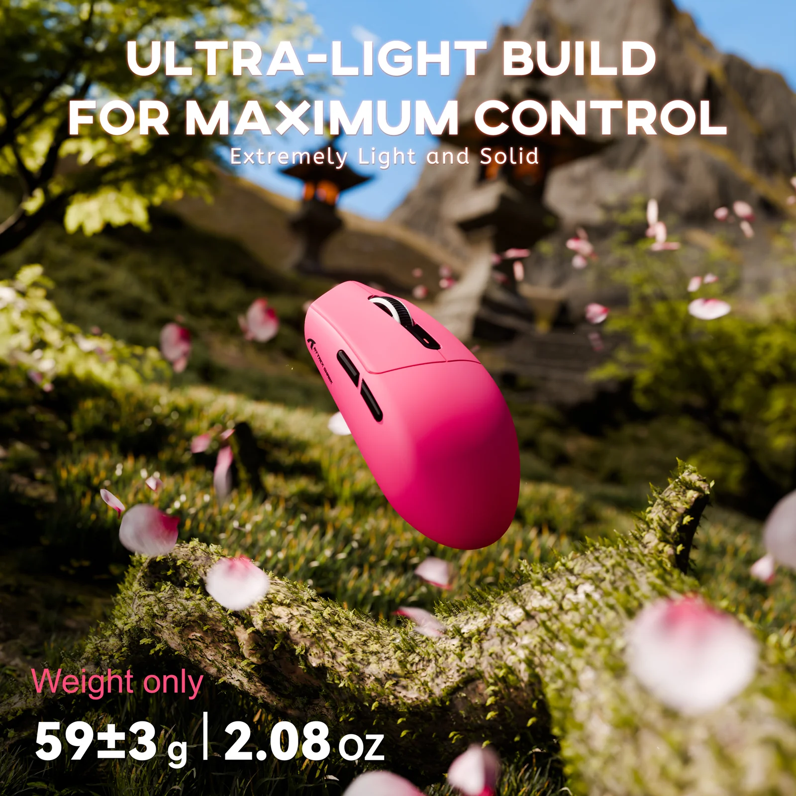 ATTACK SHARK G3 Tri-mode Wireless Gaming Mouse 25000 DPI Ultra Lightweight - Image 39