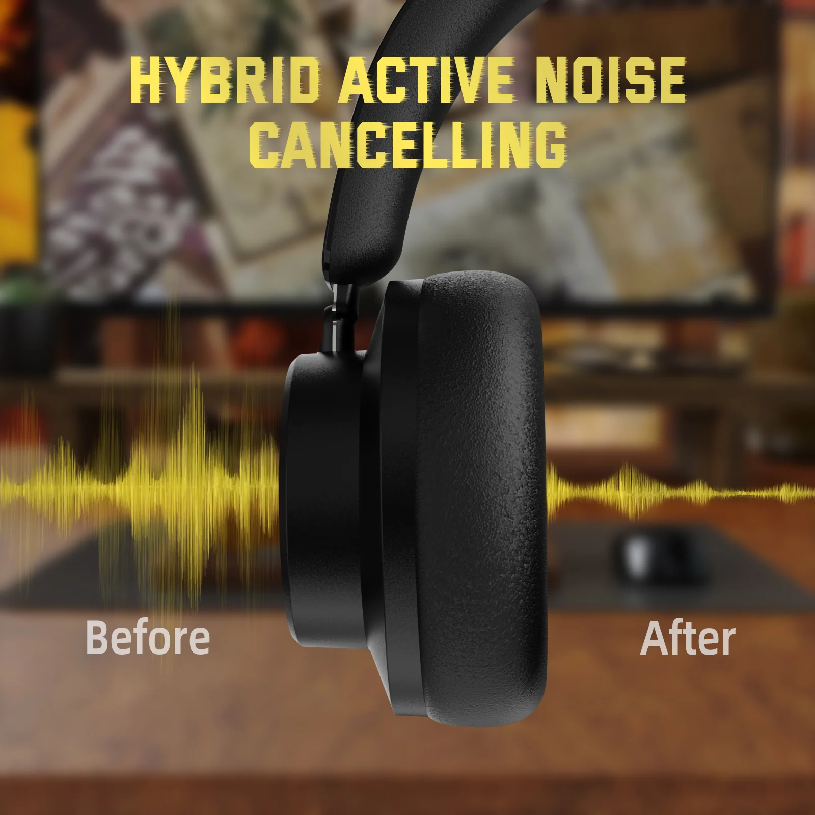 ATTACK SHARK G500 Ultra-Light Dual-Mode Gaming Headset - Image 4