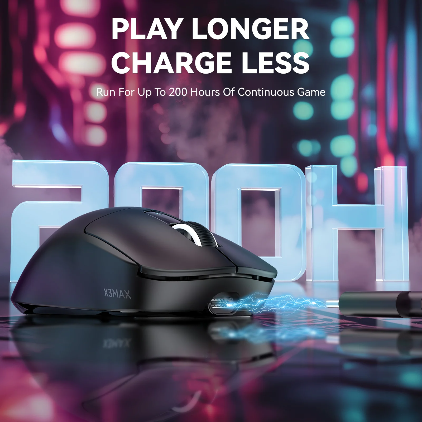 ATTACK SHARK X3MAX PAW3950 Wireless Gaming Mouse - Image 18
