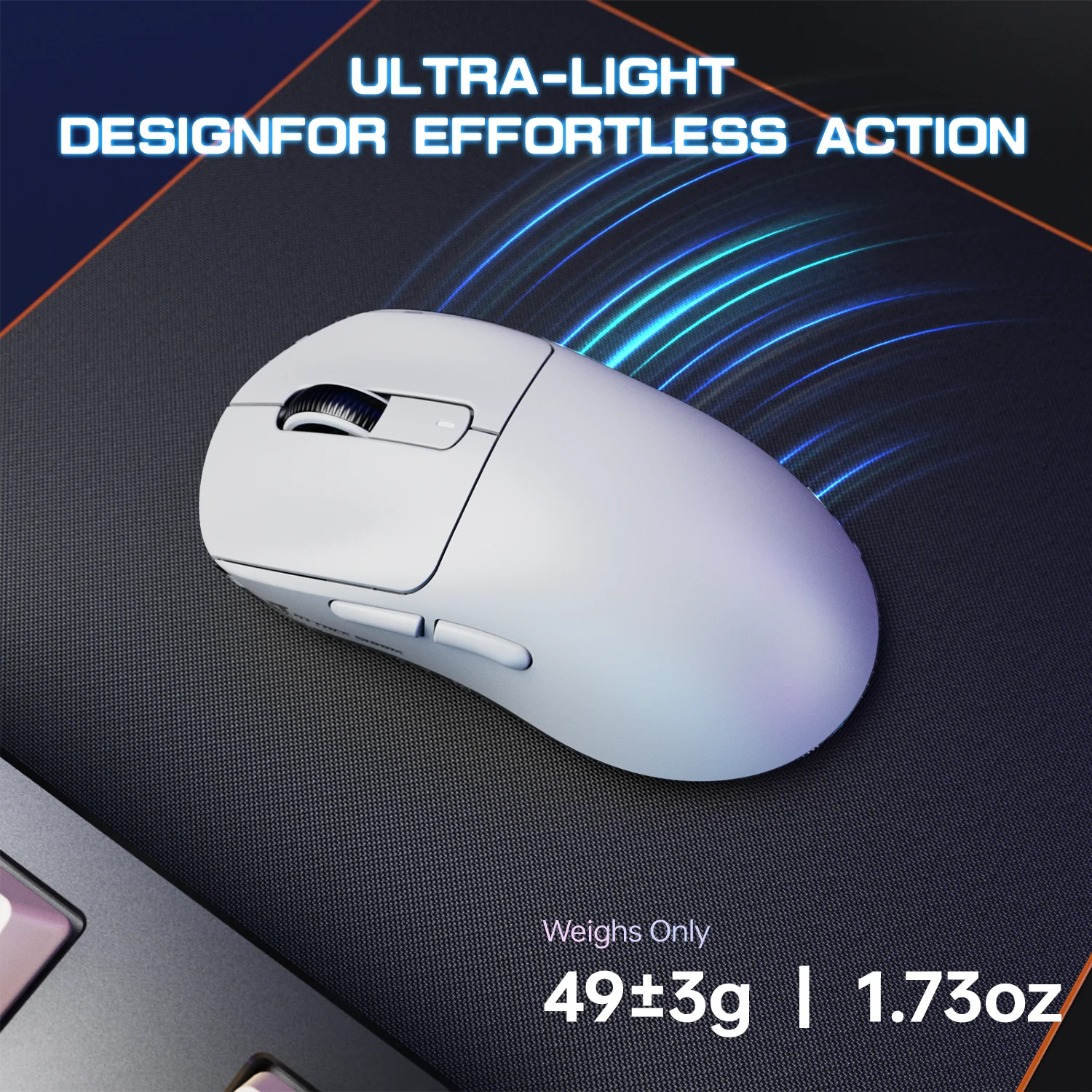 ATTACK SHARK X3MAX PAW3950 Wireless Gaming Mouse with C06 Mouse Coiled Cable - Image 6