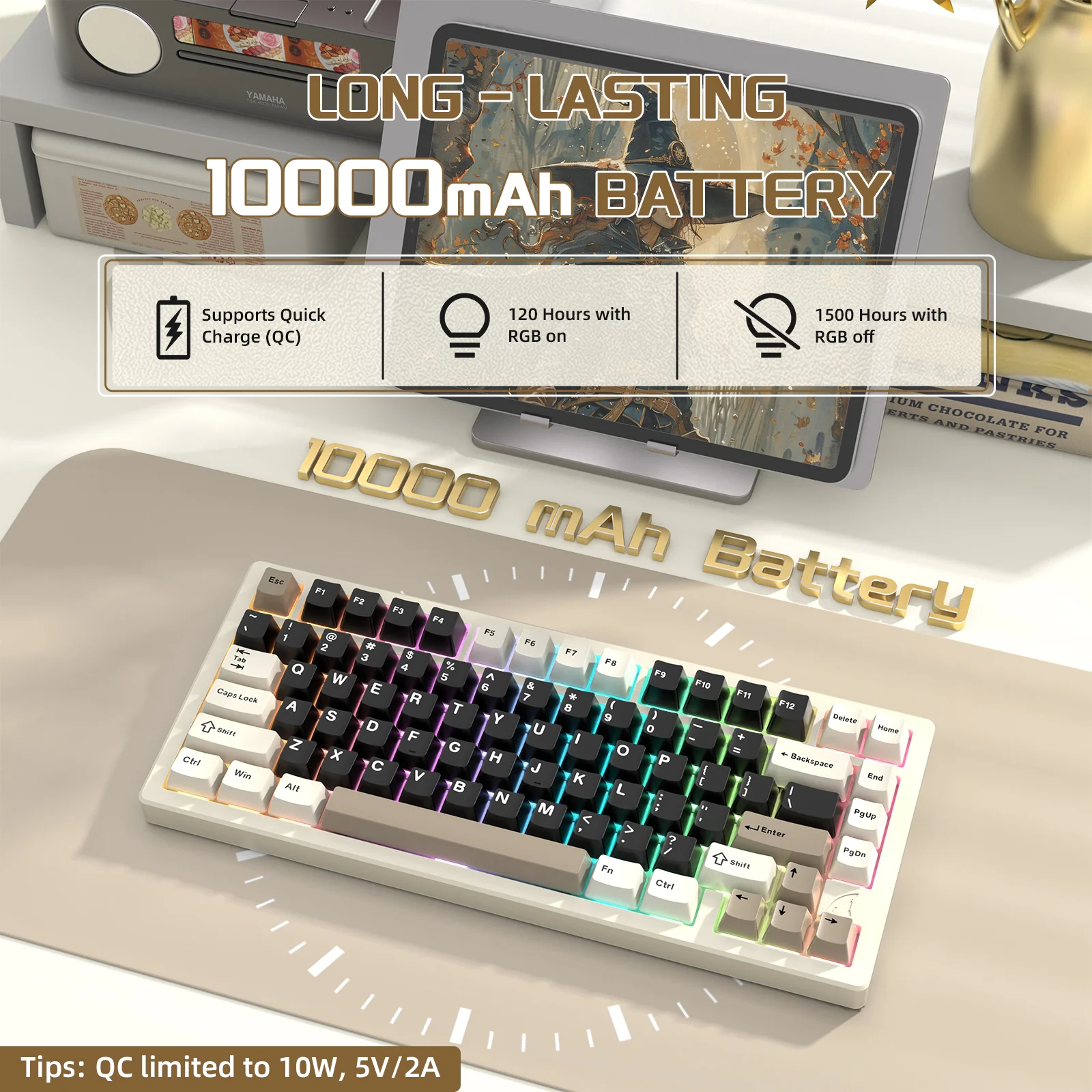 ATTACK SHARK X75 Full Aluminum Keyboard - Image 35