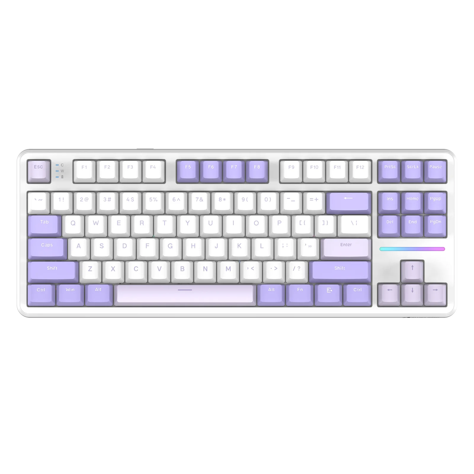 ATTACK SHARK X87 Tri-mode Gasket Mechanical Keyboard - Image 29