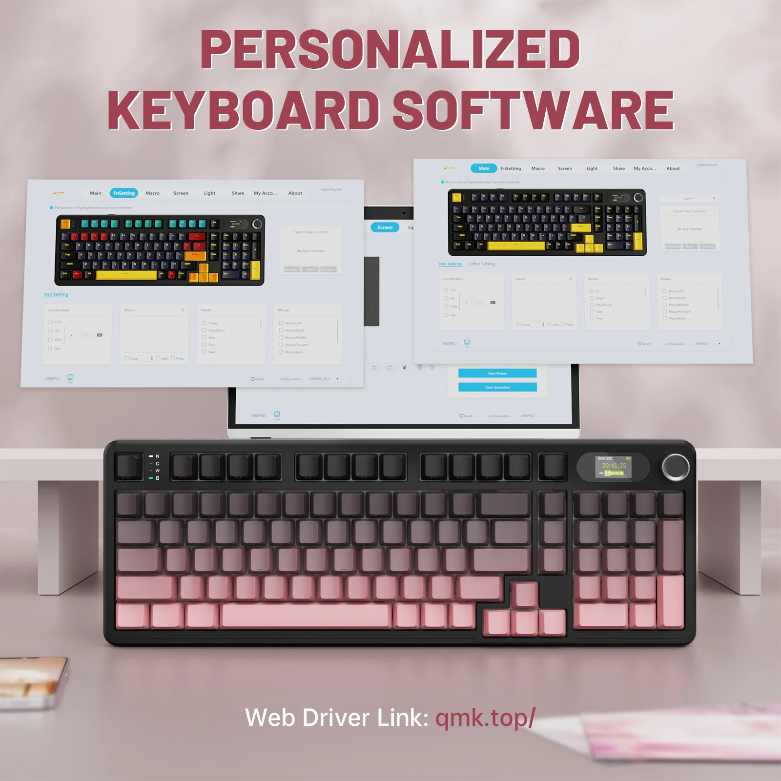 ATTACK SHARK X98PRO Wireless Gaming Keyboard - Image 6
