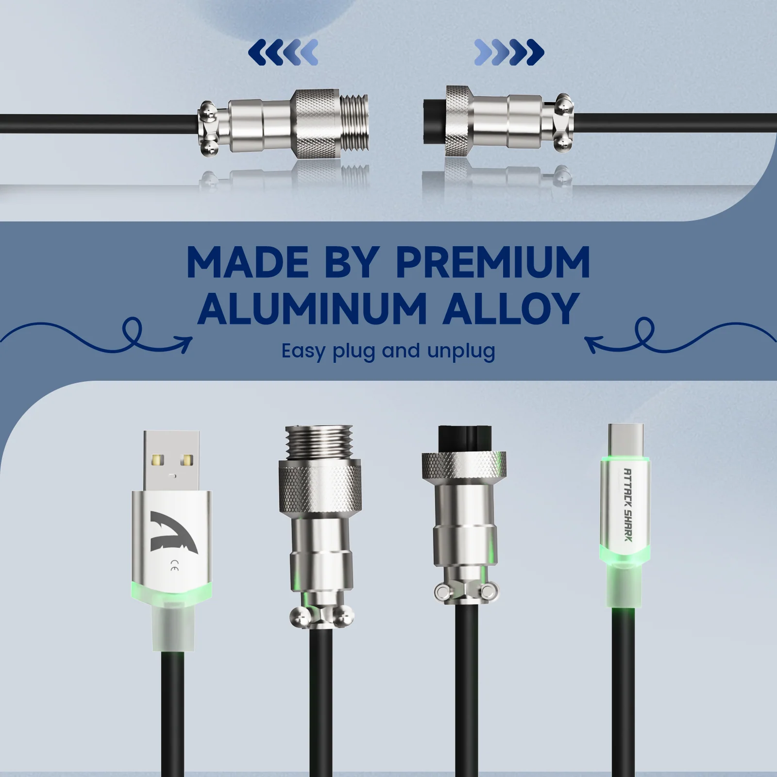 ATTACK SHARK C01Ultra Custom Aviator Cable for 8KHz Magnetic Keyboard - Image 53