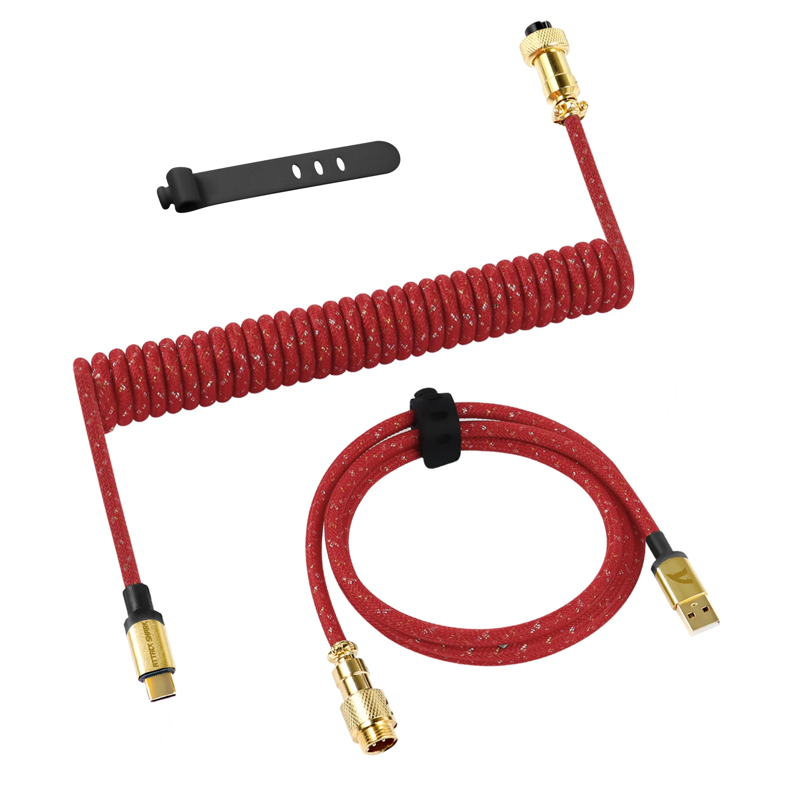 ATTACK SHARK C03 COILED CABLE - Image 57