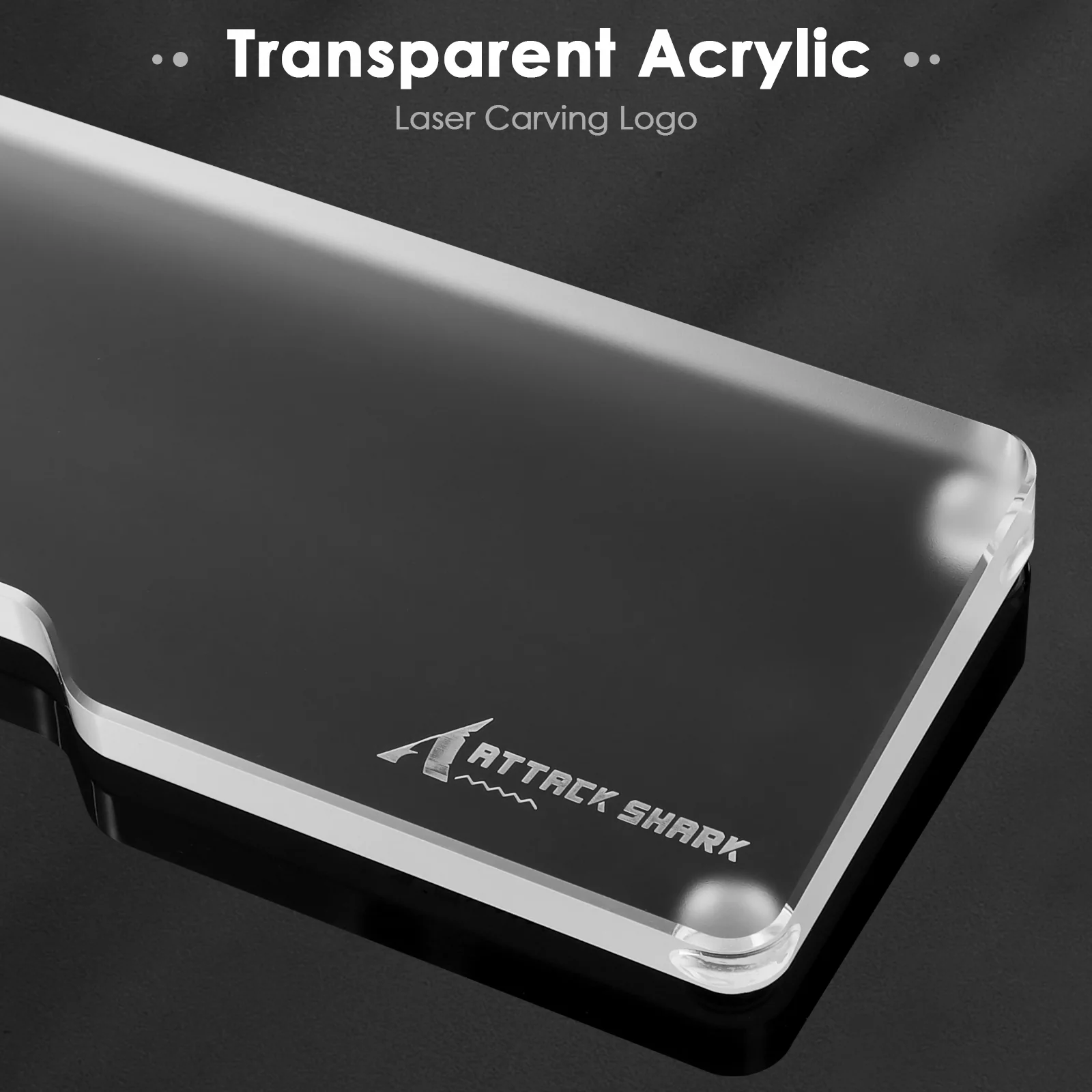 ATTACK SHARK ACRYLIC WRIST REST - Image 30