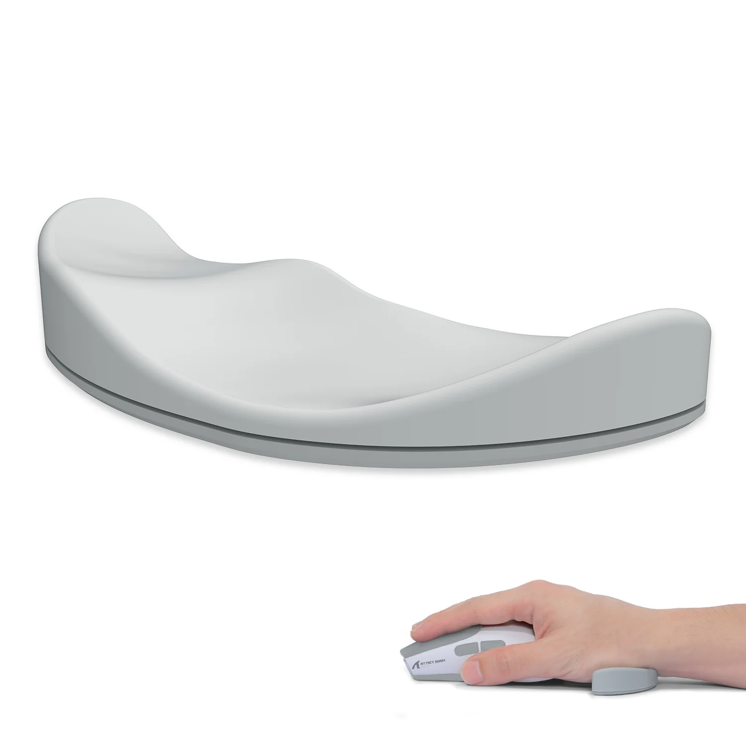 ATTACK SHARK Silicone Comfortable Mouse Wrist Rest - Image 11