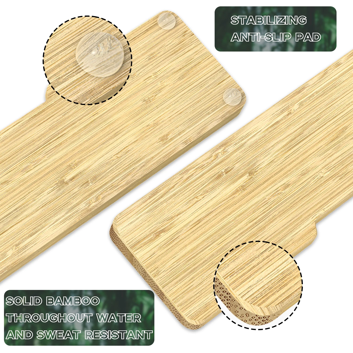 ATTACK SHARK WZ01 Bamboo Wrist Rest - Image 26
